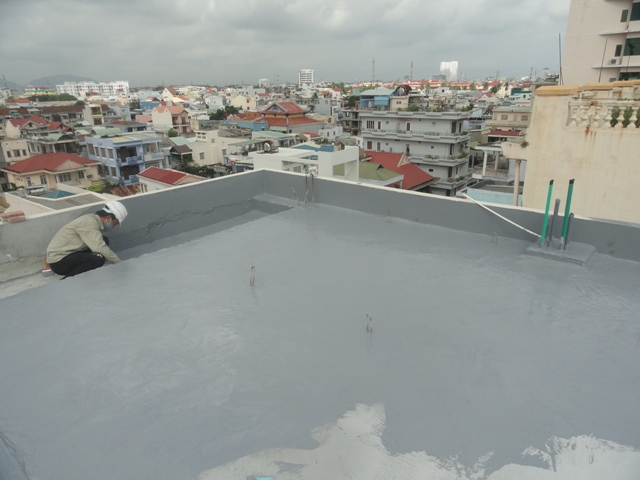 Chống thấm sân thượng - sàn mái