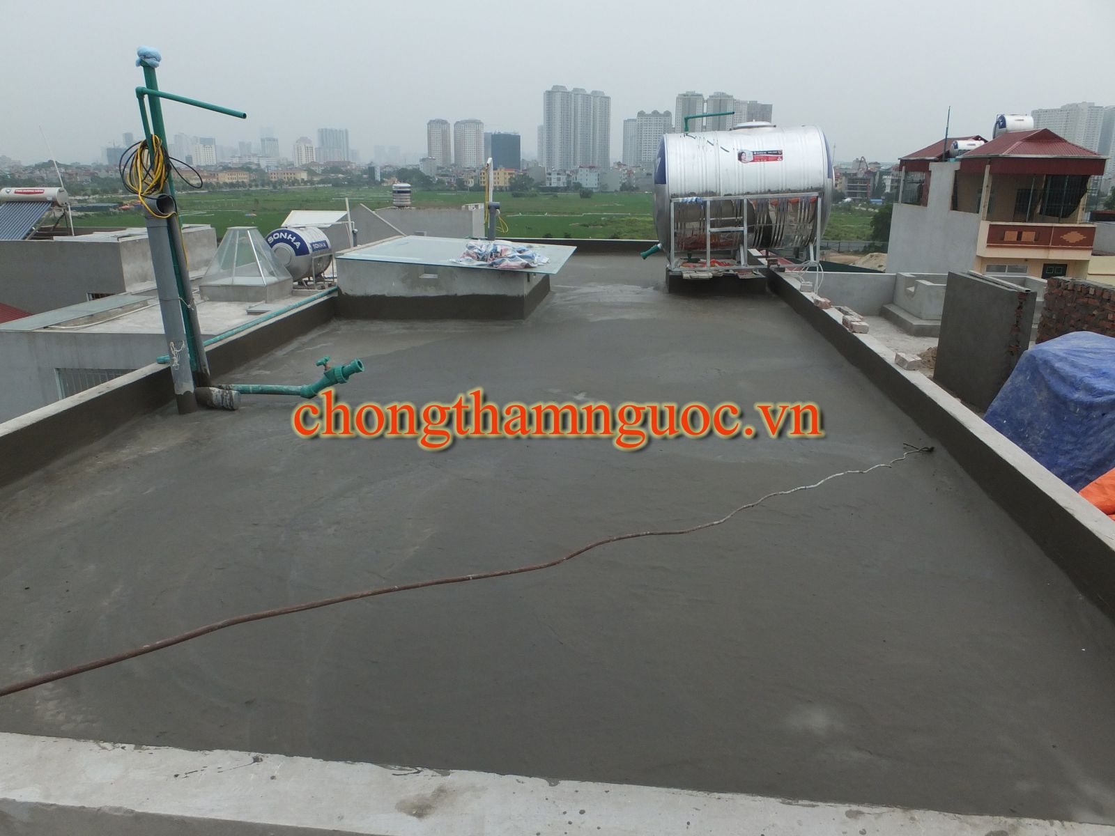 Chống thấm sàn mái (chongthamnguoc.vn)
